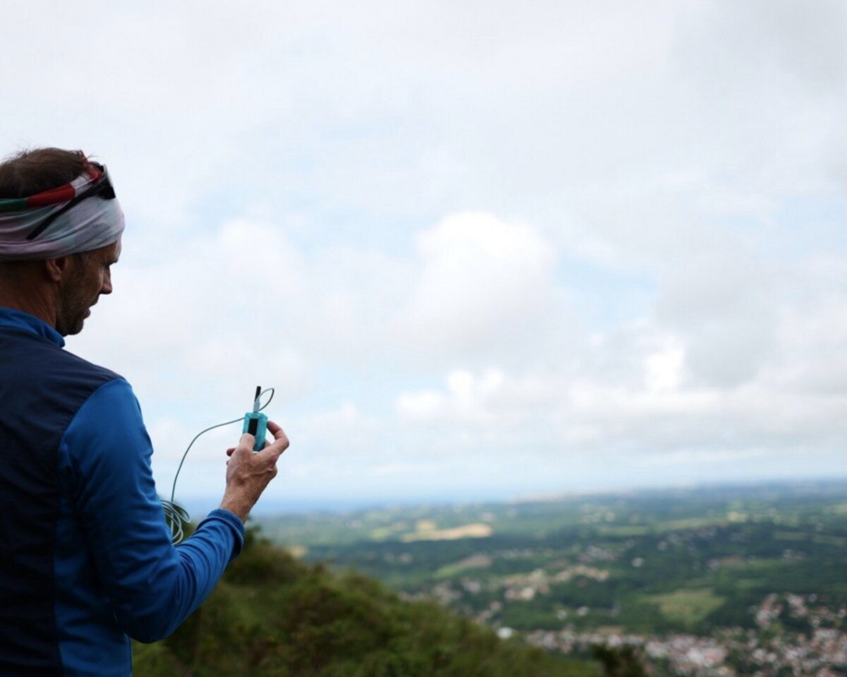 Test terrain en altitude — nœud Meshtastic actif sur crête pyrénéenne